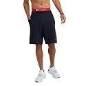 Champion Men's Lounge Shorts, Standard Fit, 9 Inch Inseam, Lightweight 100% Cotton, Available in Regular and Big &amp; Tall