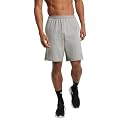 Champion Men's Lounge Shorts, Standard Fit, 9 Inch Inseam, Lightweight 100% Cotton, Available in Regular and Big &amp; Tall