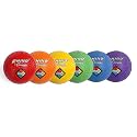 Champion Sports Rhino Playground Ball Set, 8.5" Diameter -Two-Ply, Nylon Wound - Set of 6 Colors