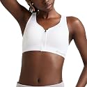 Champion Women's Sports Bra, Motion Control Front-Zip, High-Impact Maximum Support, Breathable, Moisture-Wicking