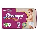 Champs Cotton Elastic Baby Diaper - M Size(Pack of 2), 80 Pcs | 7-12 Kg | Super Absorbent Core Upto 12 Hrs Leakage Protection | Breathable, Soft &amp; Dry | Anti-Rash &amp; Anti-Bacterial Pants for Babies