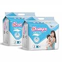Champs Soft &amp; Dry Pant Style Baby Diapers - Size M (32 Pants) | 7-12 Kg | Super Absorbent Core, 12-Hour Leak Protection | Soft, Breathable, Rash-Free Baby Diapers