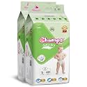Champs Soft &amp; Dry Pant Style Baby Diapers - Size S (40 Pants) | 4-8Kg | Super Absorbent Core, 12-Hour Leak Protection | Soft, Breathable, Rash-Free Baby Diapers