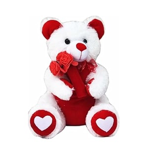 bunny soft toy 25cm white