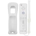 Wireless Motion Remote Controller for Wii /Wii U + Case &amp; Hand strap WHT