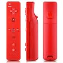 Wireless Motion Remote Controller for Wii/ Wii U, w/ Case &amp; Hand strap RED