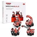 Chanak 134 Pcs Construction Vehicle Building Kit, for Kids, STEM Educational Toy Building and Construction Set with Tools, Mechanical Toy Set for Kid, Model Building Kit Assembly Toys for 8+ Kids