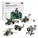Chanak 91 Pcs STEM Educational Toy Aviation Model Vehicle Building Kit, Engineering and Construction Set with Tools, Mechanical Toy for Kids, Model Building Kit Assembly Toys for 8+ Kids