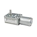 CHANCS 370WG Worm Geared Drive Motor 6V DC 115RPM for Range Hood Nesting Machine Smart Equipment