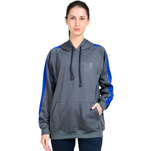 Womens Sweatshirt Full Sleeve Kangaroo Pocket Pullover