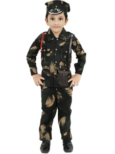 chandrika army 2 - 3 years kids costume wear