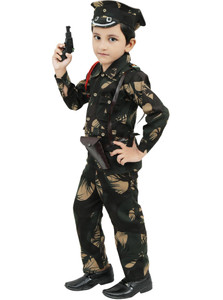 chandrika army dress kids costume wear