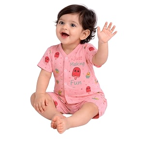 Chandrika Baby Boys Girls Regular Fit