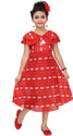 Chandrika Girls Calf Length Casual Dress