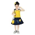 Chandrika Girls Casual Skirt and Top Set