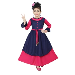 Chandrika Girls Maxi Fit and Flare Dress