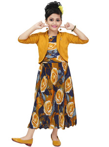 chandrika girls maxifull length casual dress