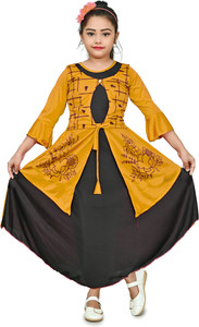 chandrika girls maxifull length party dress