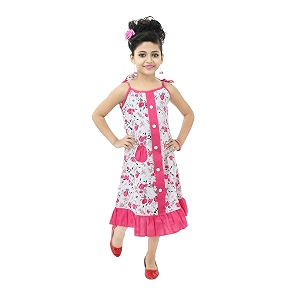Chandrika Kids Casual Dress for Girls