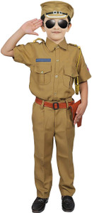chandrika police ips 7 - 8 years kids costume wear