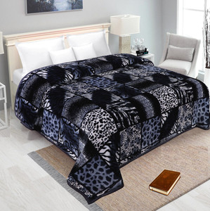 changers floral double mink blanket for  heavy winter