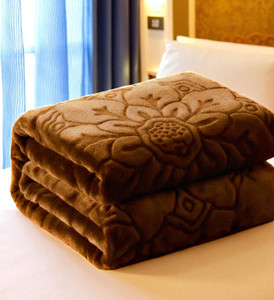 changers floral double mink blanket for  heavy winter