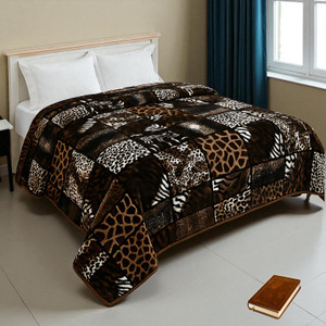 changers floral double mink blanket for  heavy winter
