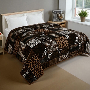 changers floral double mink blanket for  heavy winter