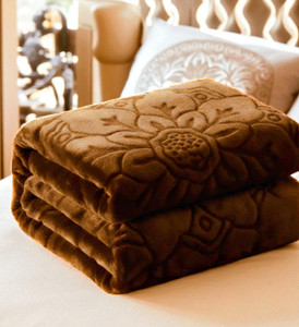 changers floral double mink blanket for  heavy winter