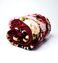 Changers Floral Double Mink Blanket for  Heavy Winter (Polyester, Multicolor)