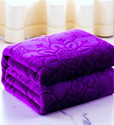 Changers Floral Double Mink Blanket for  Heavy Winter
