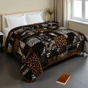 Changers Floral Double Mink Blanket for  Heavy Winter