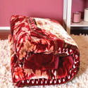 Changers Floral Double Mink Blanket for  Heavy Winter