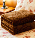 Changers Floral Double Mink Blanket for  Heavy Winter