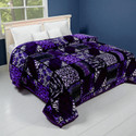 Changers Floral Double Mink Blanket for  Heavy Winter
