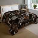 Changers Floral Double Mink Blanket for  Heavy Winter