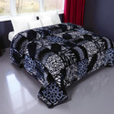 Changers Floral Double Mink Blanket for  Heavy Winter