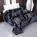 Changers Floral Double Mink Blanket for  Heavy Winter