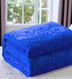 changers floral double mink blanket for  mild winter