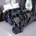 Changers Floral Double Mink Blanket for  Mild Winter