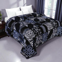 Changers Floral Double Mink Blanket for  Mild Winter