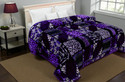 Changers Floral Double Mink Blanket for  Mild Winter
