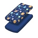 Changing Pad Cover - Pack of 2 Diaper Change Sheets - 32x16in, Planets