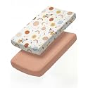 Changing Pad Cover - Pack of 2 Diaper Change Sheets - 32x16in, Space Boy