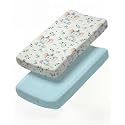 Changing Pad Cover - Pack of 2 Diaper Change Sheets - 32x16in, Elephant