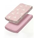 Changing Pad Cover - Pack of 2 Diaper Change Table Sheets - 32x16in, Swans