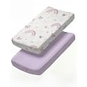 Changing Pad Cover - Pack of 2 Diaper Change Sheets - 32x16in, Flutter