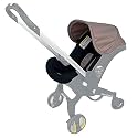 Changing Washing Kit,Canopy Sunshade Cover,Compatible with Car Seat Doona Strollers (Navy Blue)