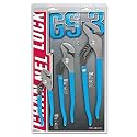 Channellock Tongue and Groove Pliers GS-3 Set - Straight Jaw, High Carbon Steel - 6.5", 9.5", 12"