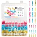 Chanzon 230pcs Heat Shrink Wire Connector Kit, Ring, Butt, Fork, Spade